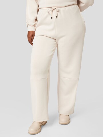 regular Pantaloni 'Virginia' di Guido Maria Kretschmer Curvy in bianco: frontale