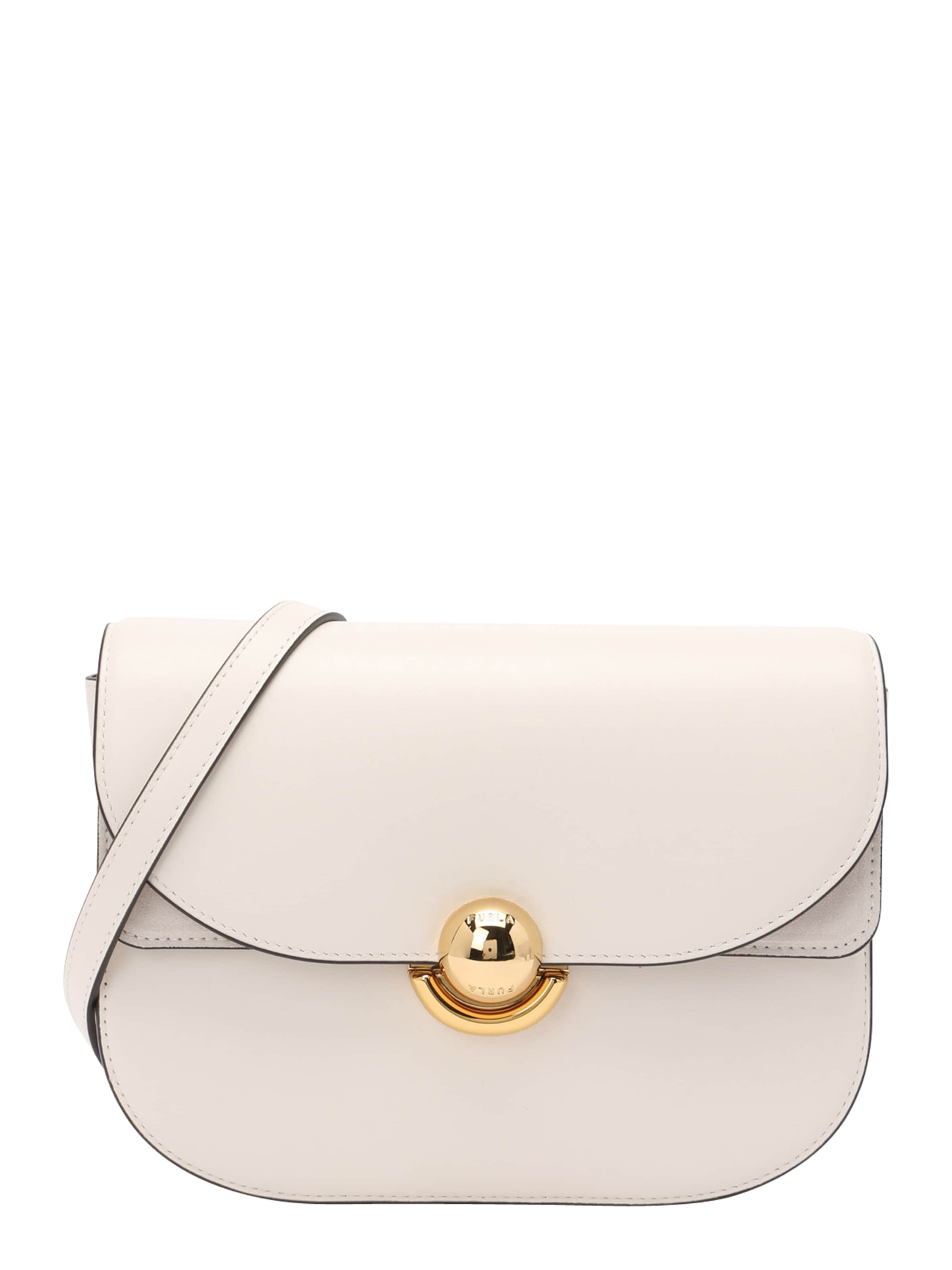 FURLA Crossbody bag in White: front