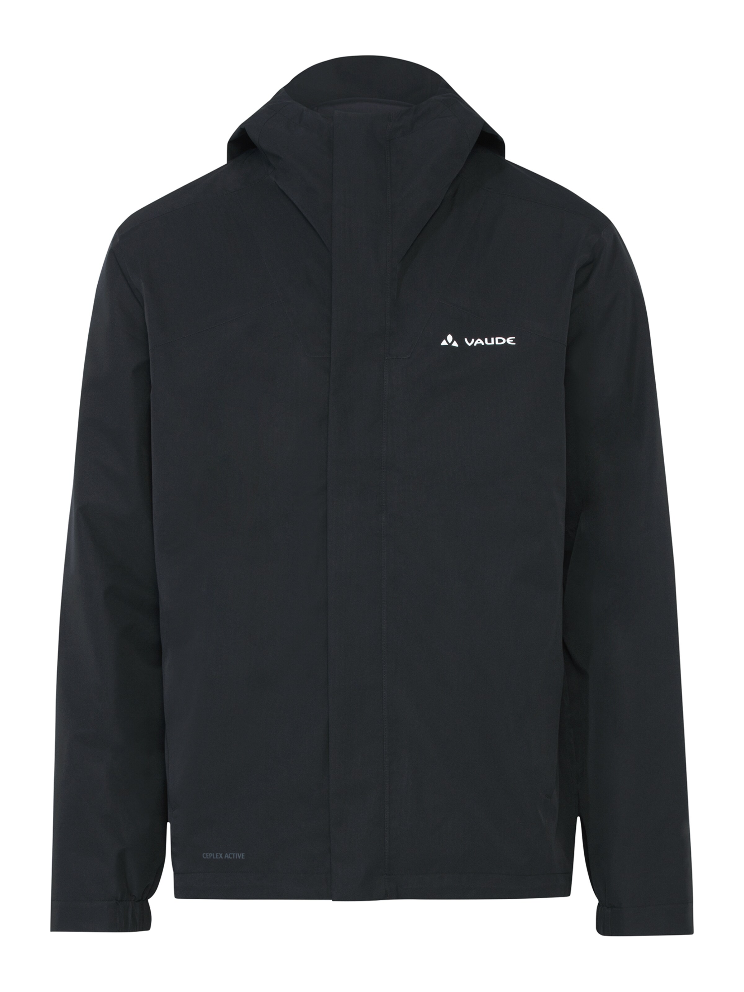 VAUDE Outdoor jacket in Black: front