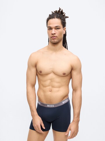 mėlyna BOSS Boxer trumpikės 'Power'