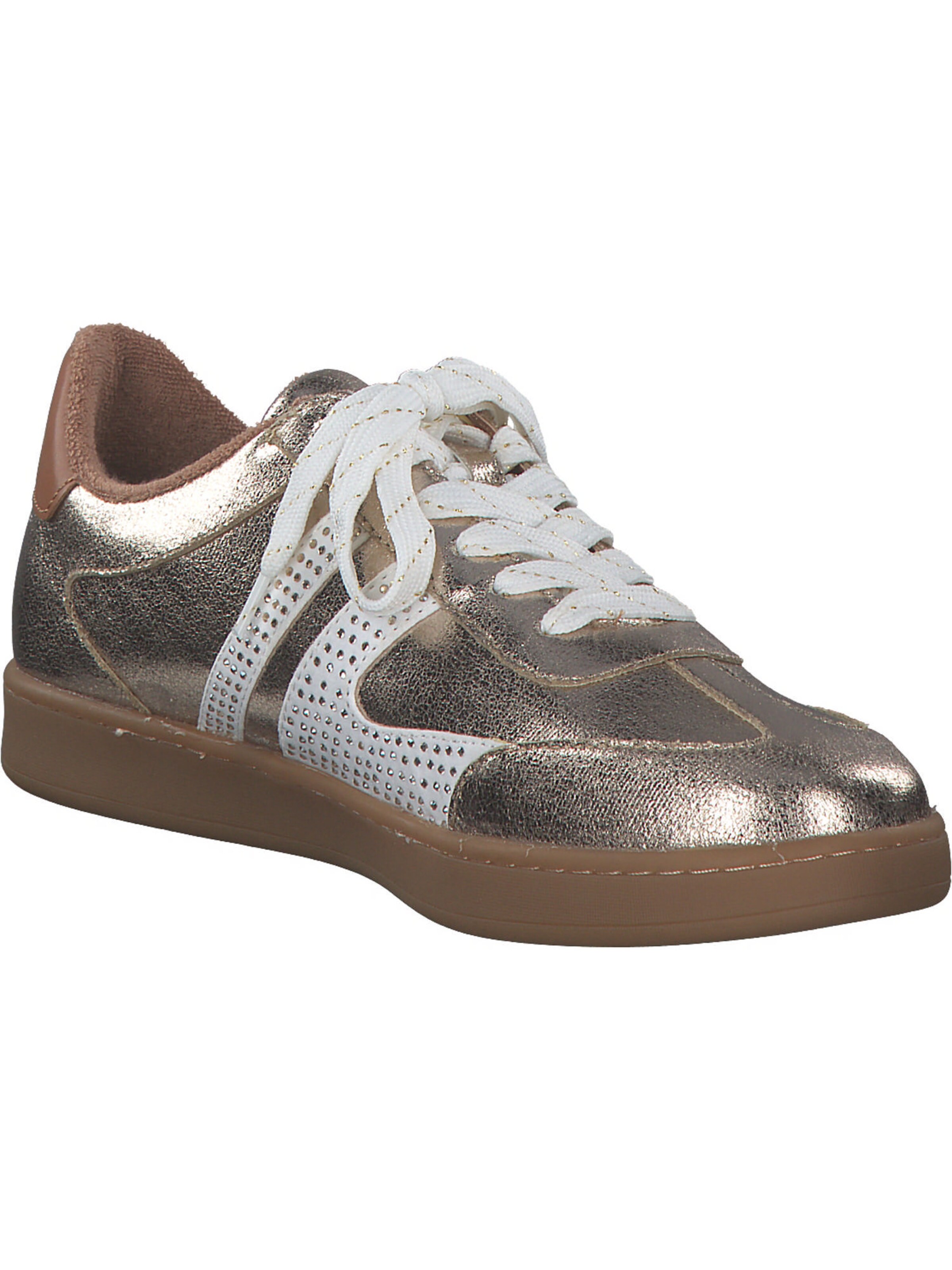 LA STRADA Sneakers in Gold