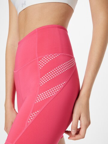 Skinny Pantaloni sportivi di Superdry in rosa