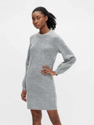 OBJECT Knitted dress 'Eve Nonsia' in Grey: front