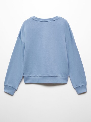 MANGO KIDSSweater majica 'ESTRELLA' - plava boja