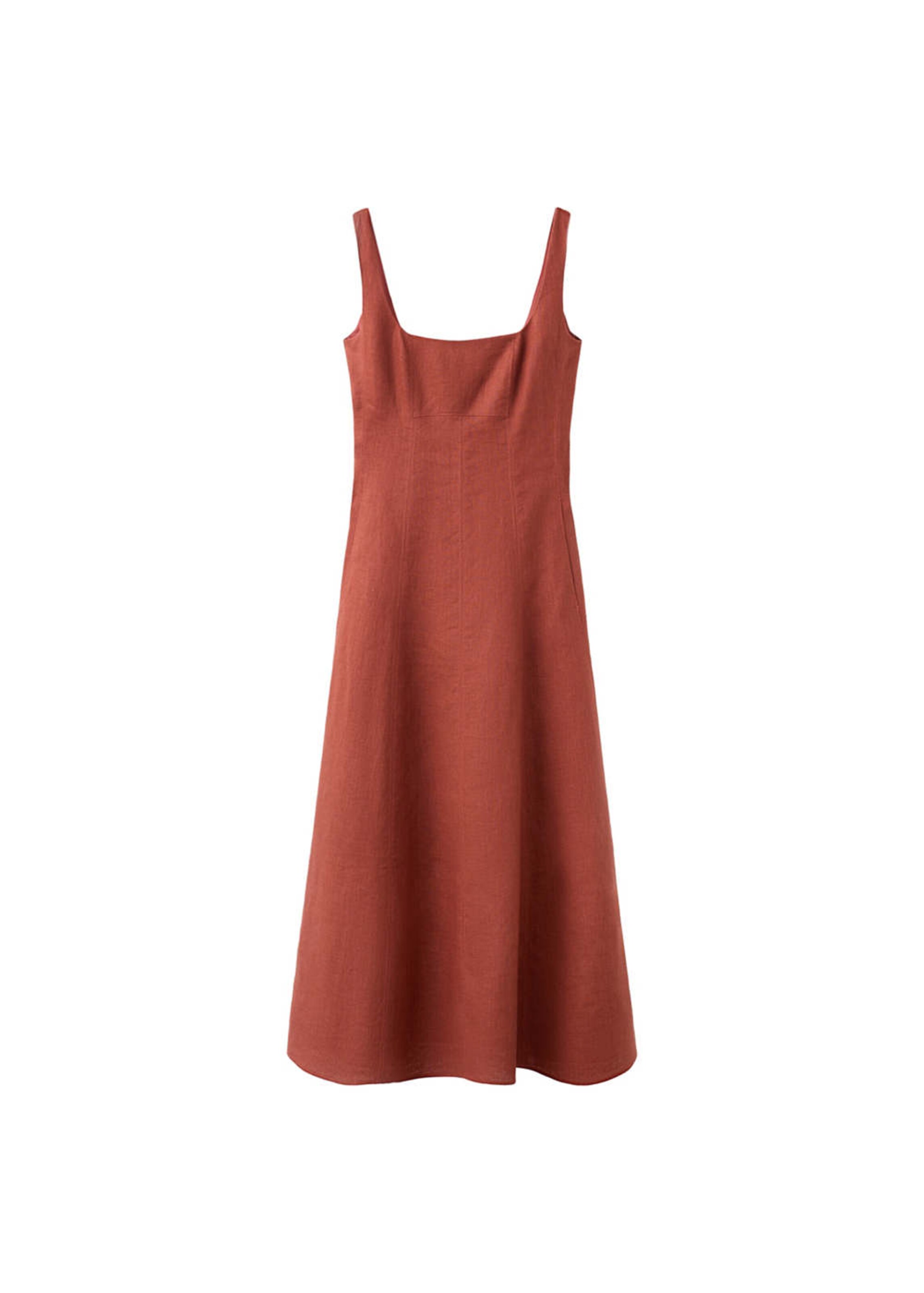 MANGO Dress 'Lena' in Orange: front