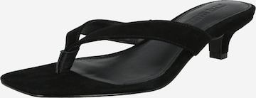 STEVE MADDEN Сандали с разделител за пръстите 'Tracie' в черно: отпред