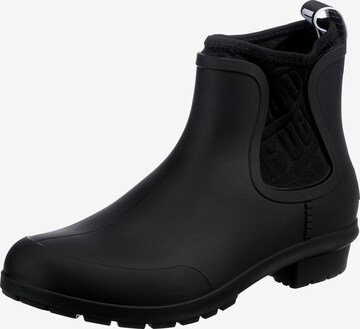 UGG Rubber Boots in Black: front
