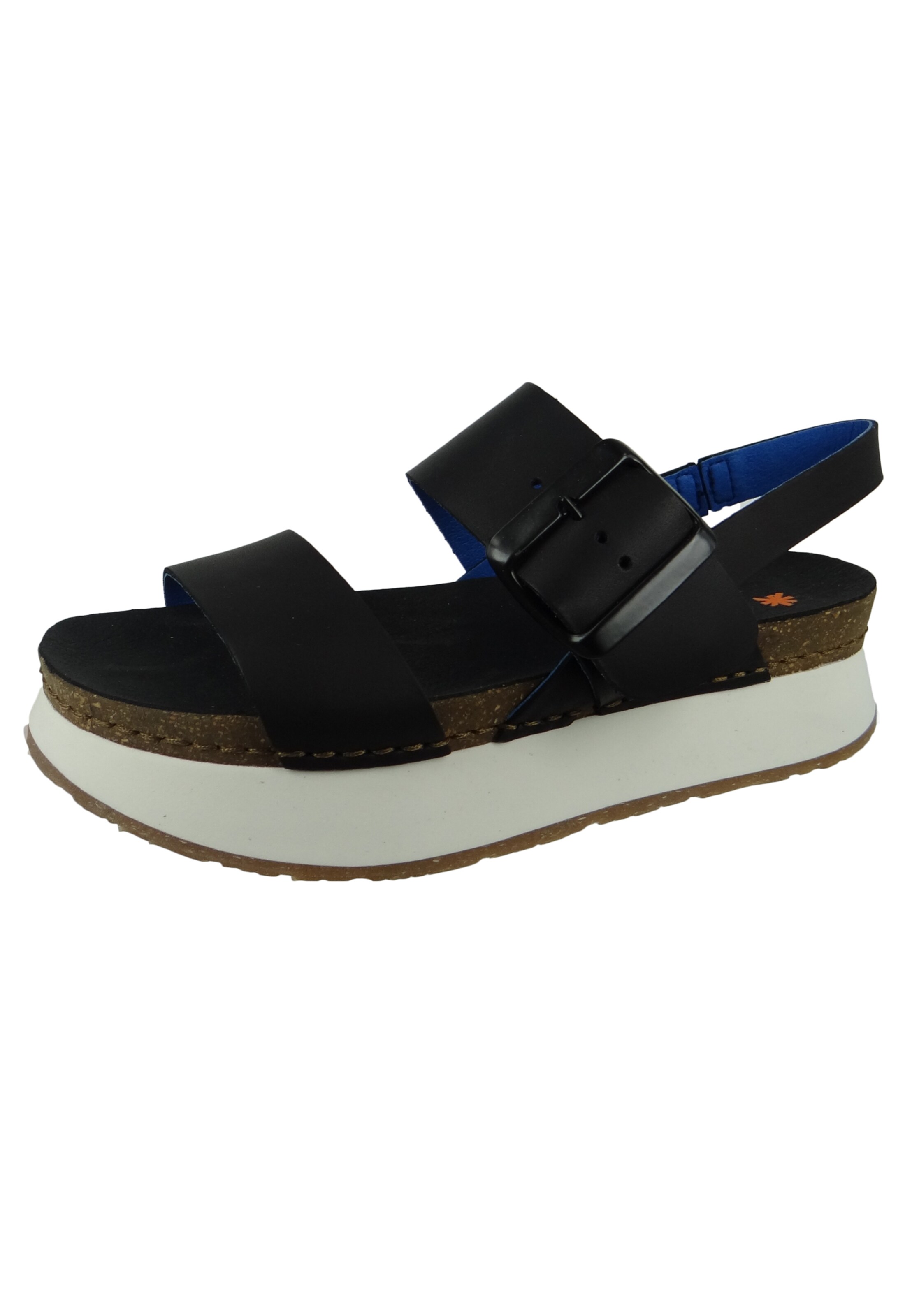 Sandales 'Mykonos' ART en noir : devant