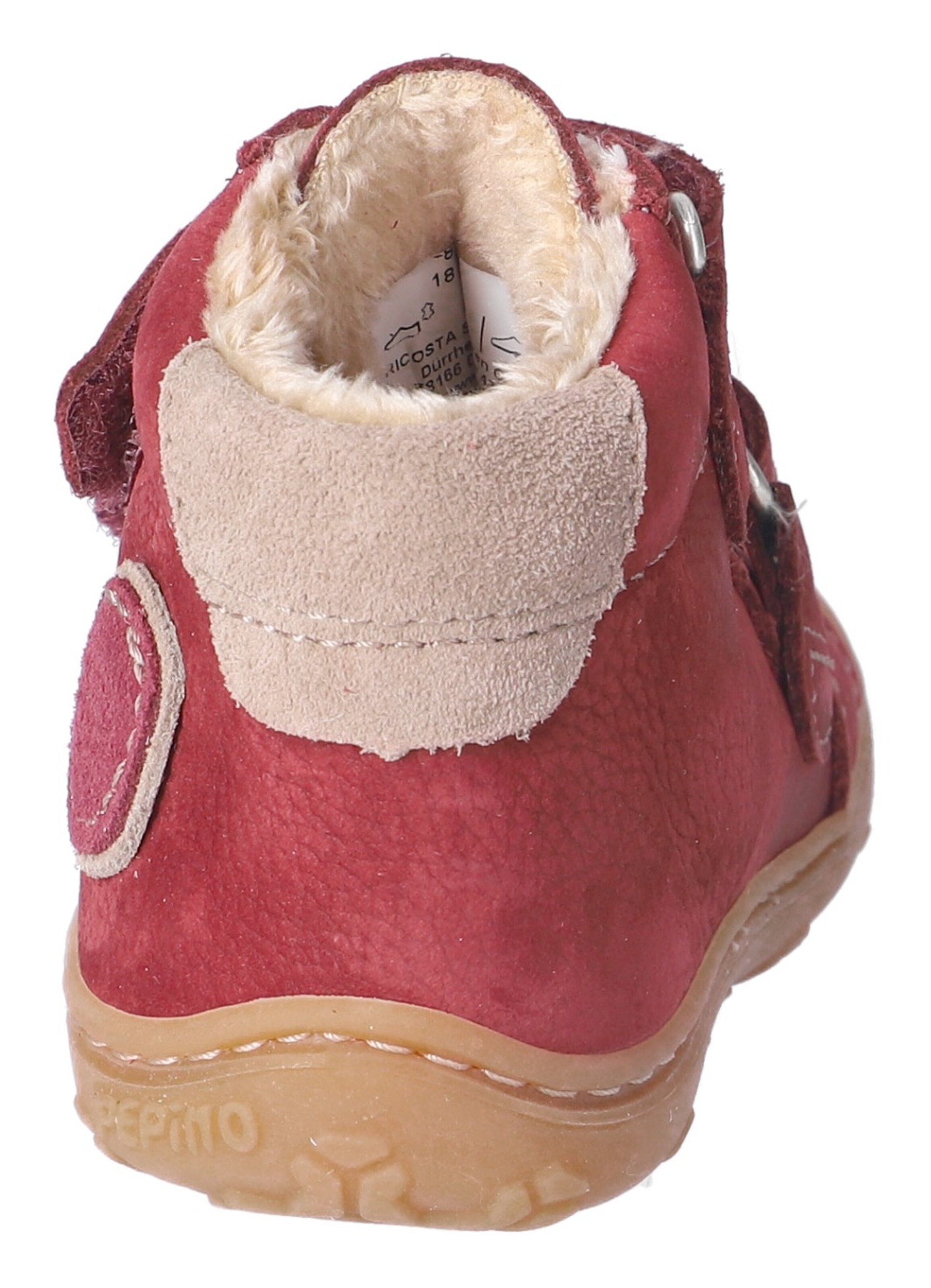 PEPINO by RICOSTA First-Step Shoes in Red