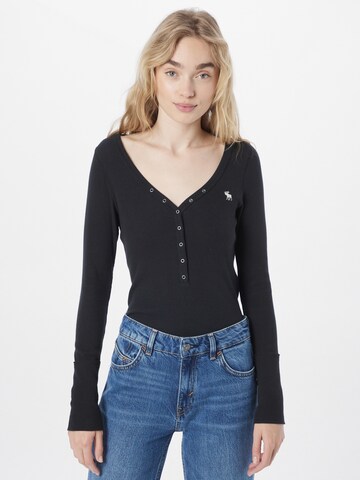 Abercrombie & Fitch Shirt in Black: front