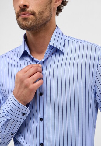 ETERNA Slim fit Zakelijk overhemd in Blauw