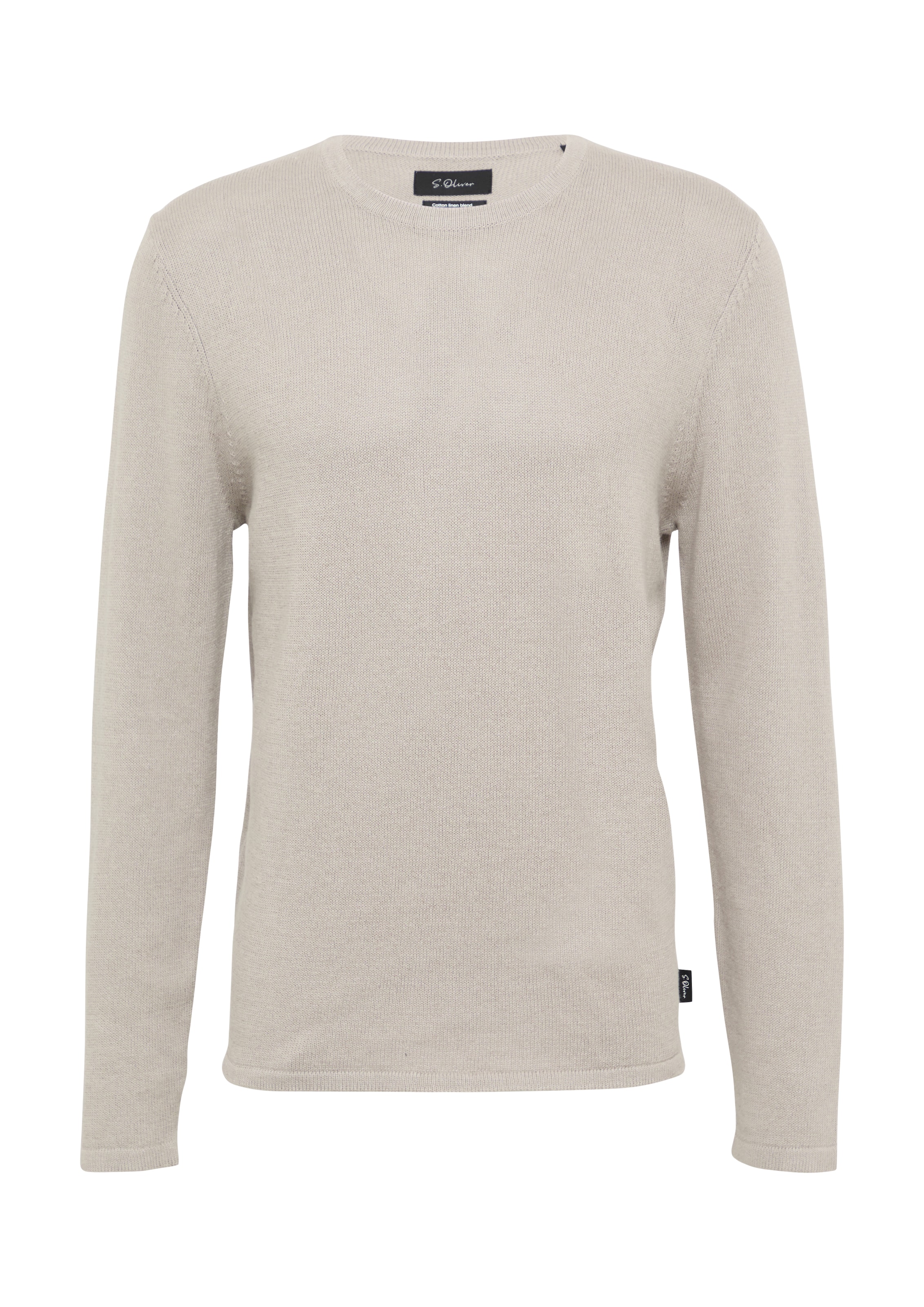 s.Oliver BLACK LABEL Trui in Beige: voorkant