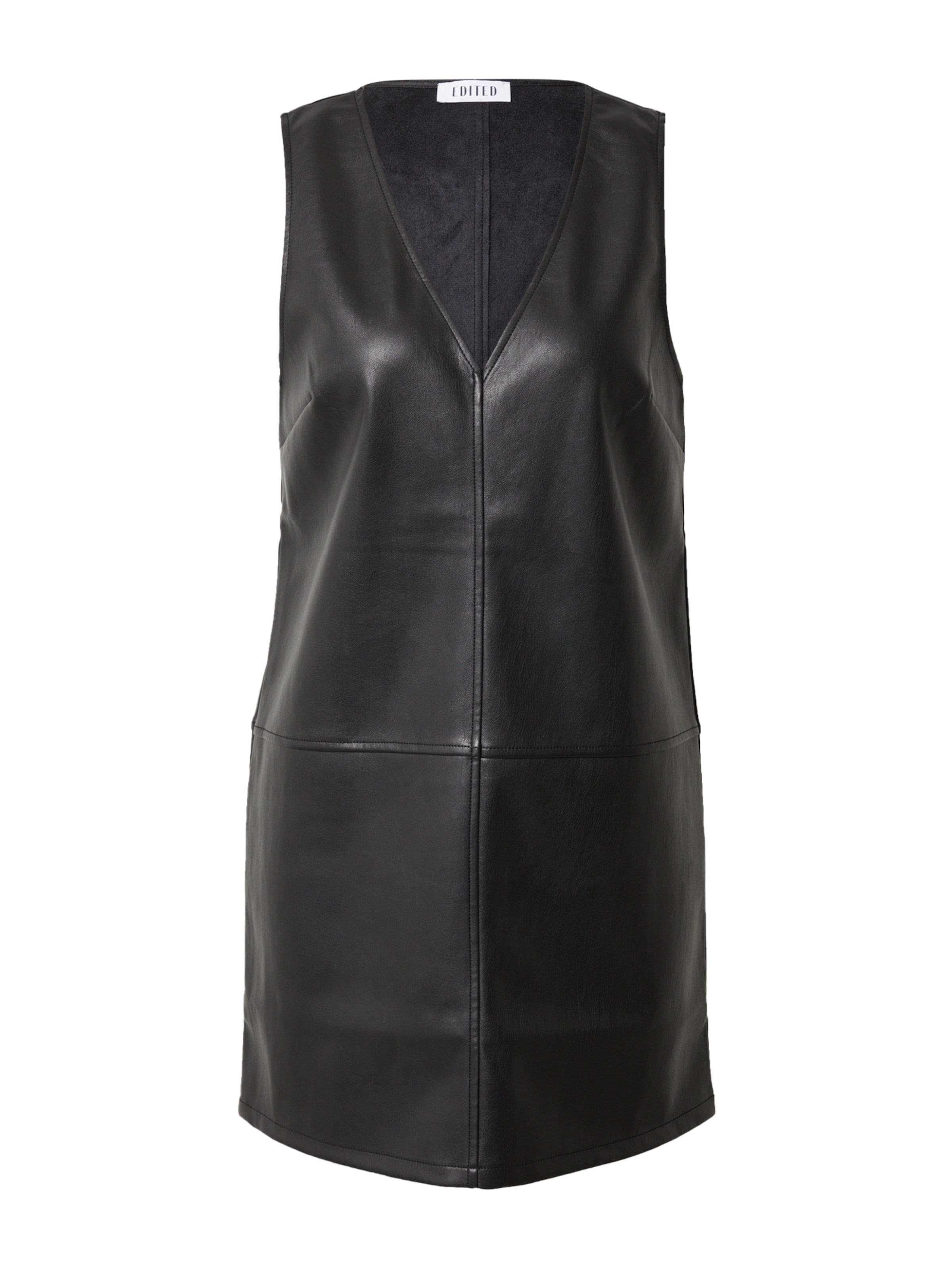 EDITED Jurk 'Xristina' in Zwart: voorkant