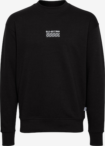 !Solid Sweater 'SDRubio' in Black: front