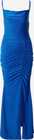 Skirt & Stiletto Вечернее платье в Синий: спереди