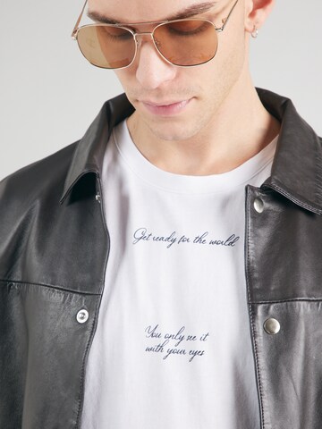 Key Largo Shirt 'Postcard' in White
