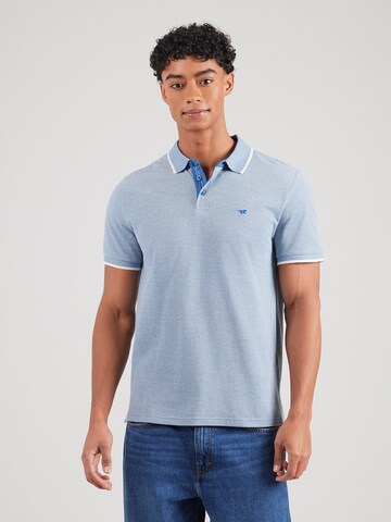 MUSTANG Tričko 'Palco' – modrá: přední strana