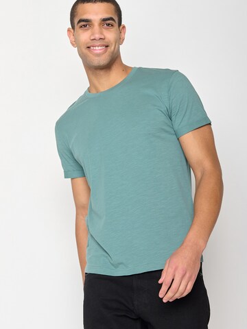 GREENBOMB Shirt in Blauw: voorkant