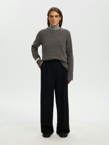 Pullover 'SLWLULU' di SELECTED in grigio