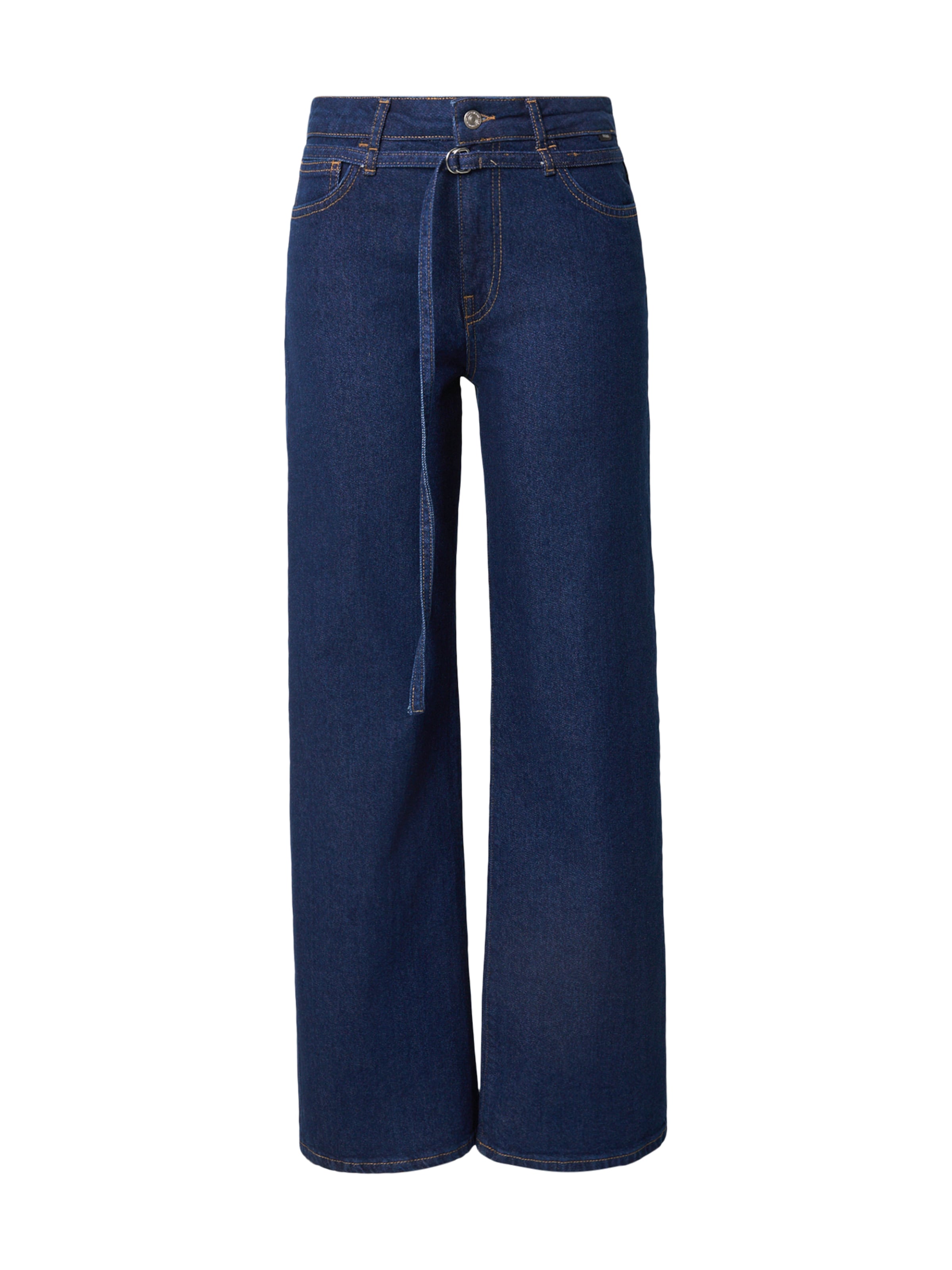 Mavi Zvonový Džíny 'MALIBU' – modrá: přední strana