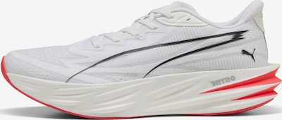 44 dydžio Bėgimo batai 'Deviate Pure NITRO™' iš PUMA, spalva – juoda / sidabrinė / balta, Prekių apžvalga