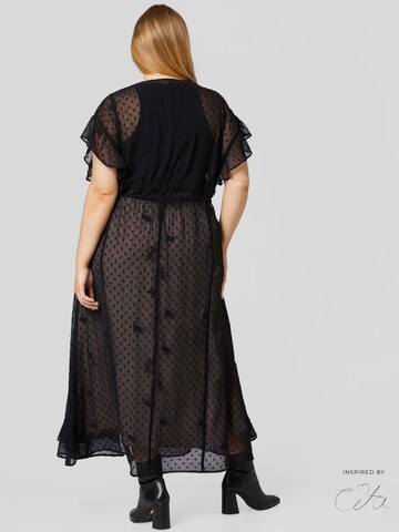 Guido Maria Kretschmer Curvy Collection Kimono 'Meresa' in Black