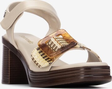 Refresh - Sandalias en beige: frente
