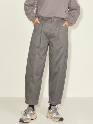 JJXX Loose fit Pleat-front trousers 'JXZOE' in Grey: front