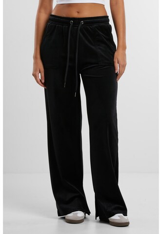 Loosefit Pantaloni di Urban Classics in nero: frontale