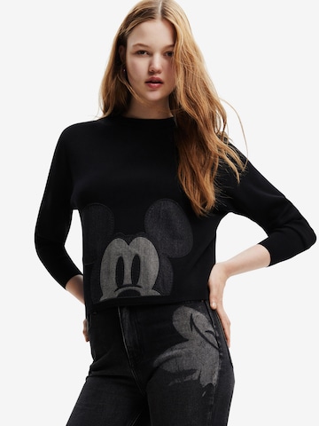 Desigual Sweater in Black: front