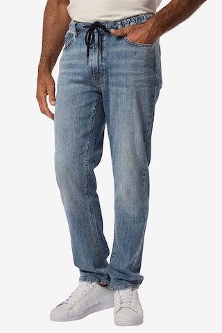 JP1880 Regular Jeans in Blauw: voorkant