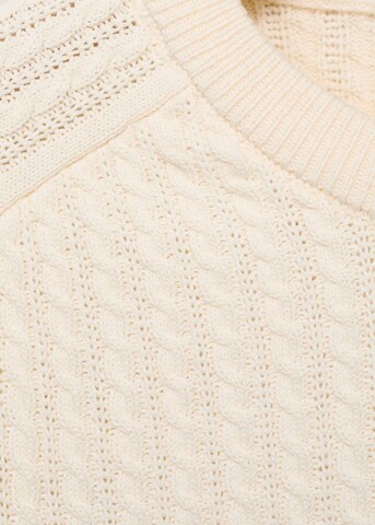 MANGO MAN Sweater 'Mars' in White