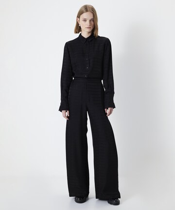 Ipekyol Wide leg Broek in Zwart