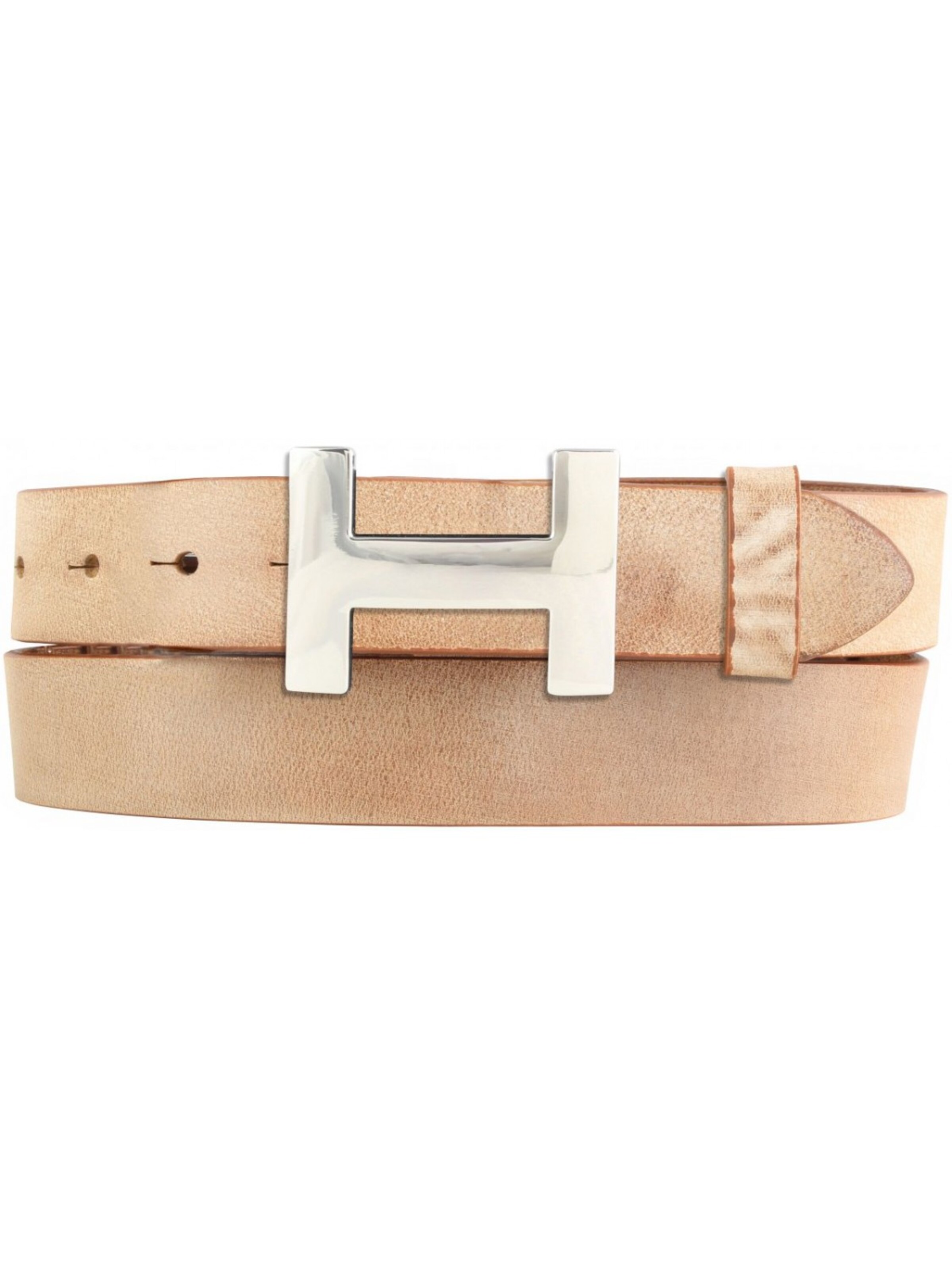 BELTINGER Belt 'Hermine' in Beige: front