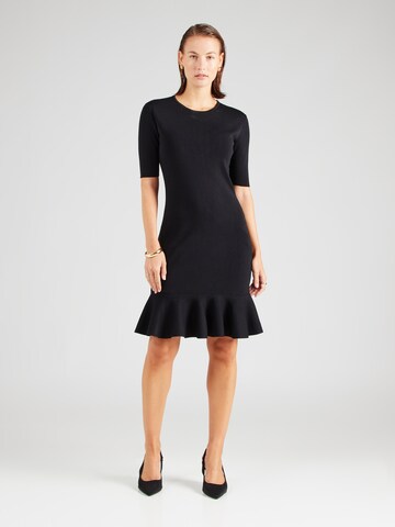 ARMANI EXCHANGE Kleid 'Aline' in Schwarz: Vorderseite