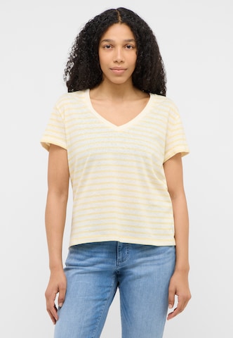 MUSTANG Shirt 'Amy' in Gelb: Vorderseite