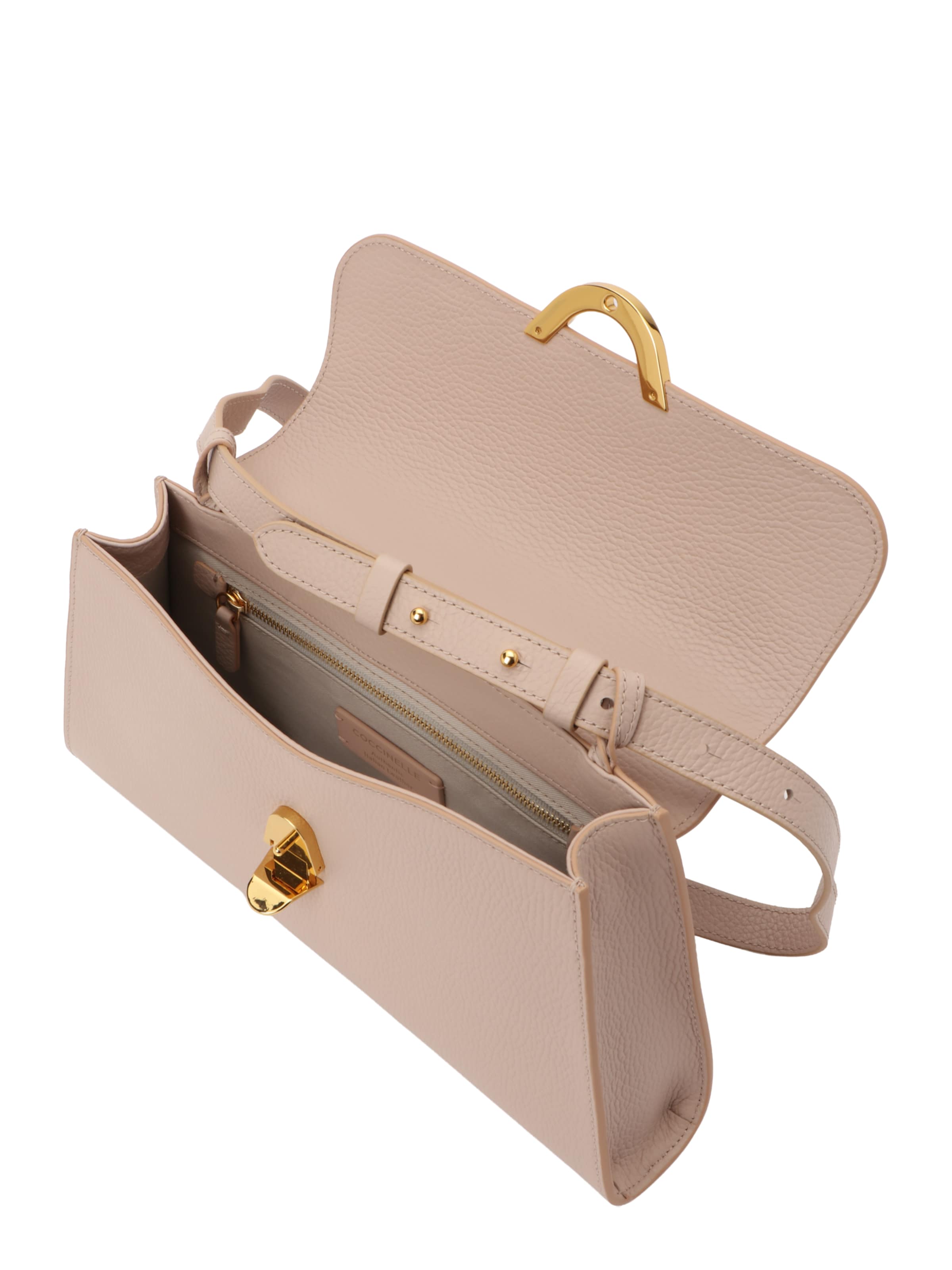 Coccinelle - Bolso de mano 'DEW' en rosa: arriba