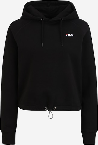 FILA Sweatshirt 'Eilies' in Black: front