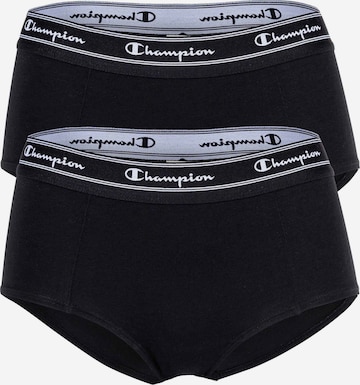 Champion Authentic Athletic Apparel Panty in Schwarz: predná strana