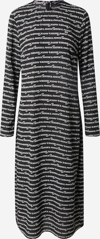 Tommy JeansHaljina - crna boja: prednji dio