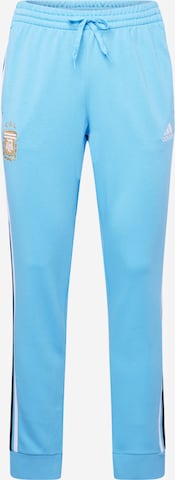 Tapered Pantaloni sportivi di ADIDAS SPORTSWEAR in blu: frontale