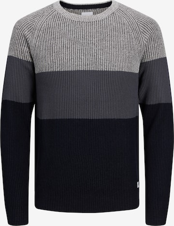 JACK & JONES Sweater in Blue: front