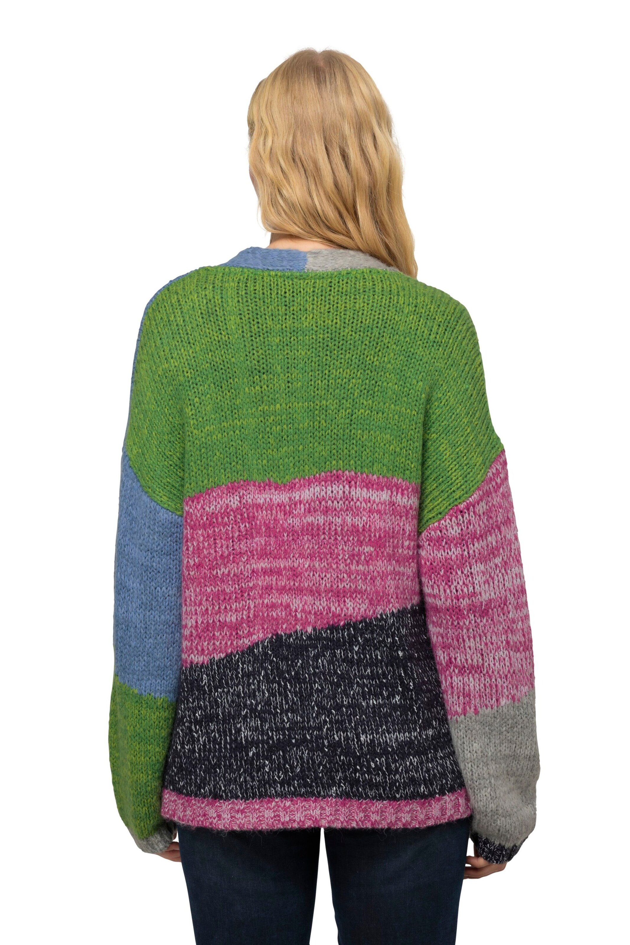 Cardigan LAURASØN en mélange de couleurs