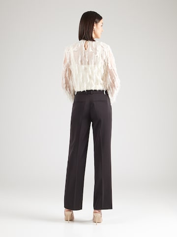 DRYKORN - Loosefit Pantalón de pinzas 'MEAN' en negro
