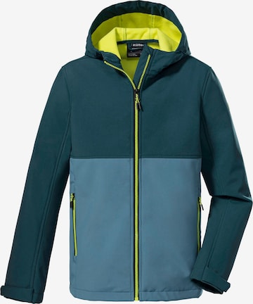 KILLTEC Outdoor jacket in Green: front