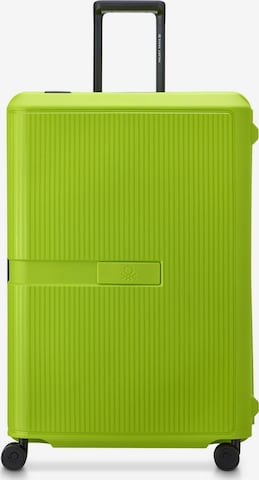 Trolley di Delsey Paris in verde: frontale