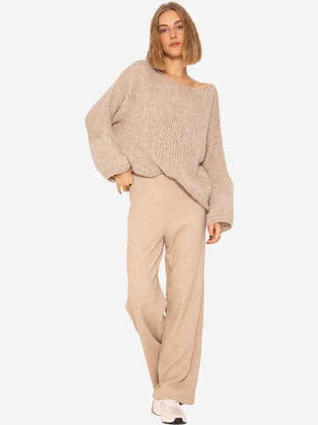 SASSYCLASSY Pullover i beige