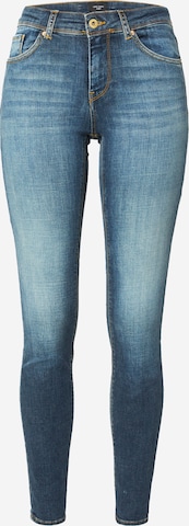 VERO MODA Skinny Jeans 'Lux' in Blauw: voorkant