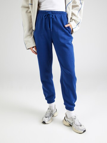 PIECES Tapered Trousers 'PCChilli' in Blue: front