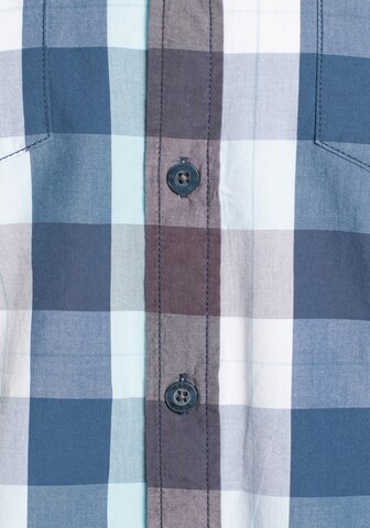 Man's World Regular fit Button Up Shirt in Blue